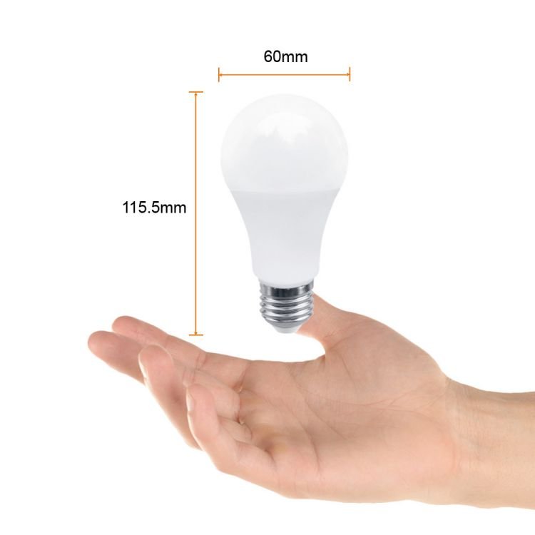 Kit de 3 focos LED Smart – 8W – A19/E27 – RGB
